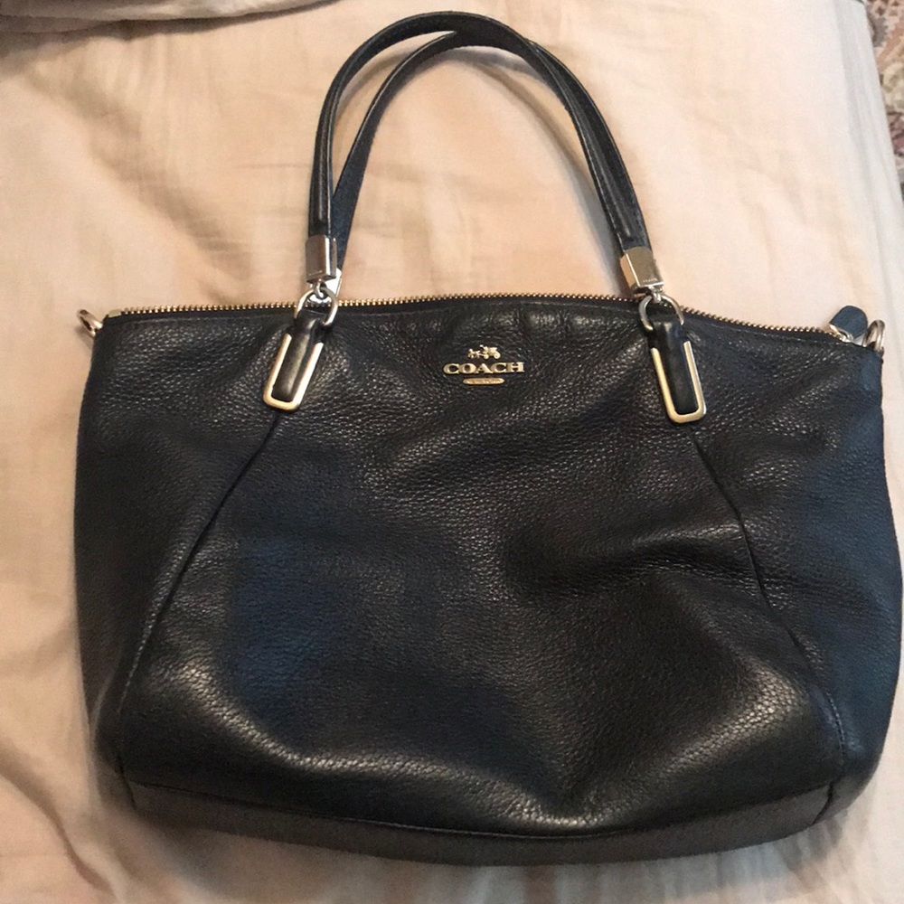Navy Coach Purse